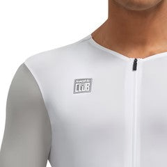 Jersey largo ciclista Santic Bonnie Gris