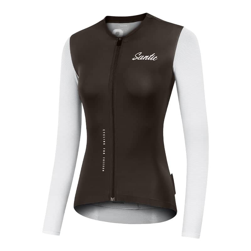 Jersey ciclista largo para mujer de 20℃ a 28℃ | Charlotte