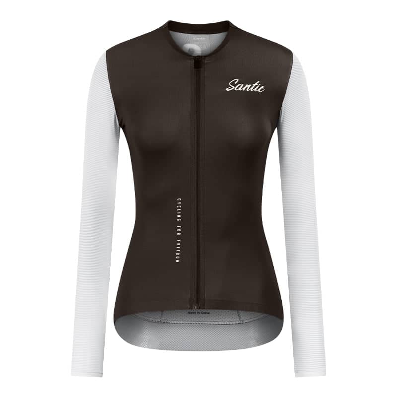 Jersey ciclista largo para mujer de 20℃ a 28℃ | Charlotte