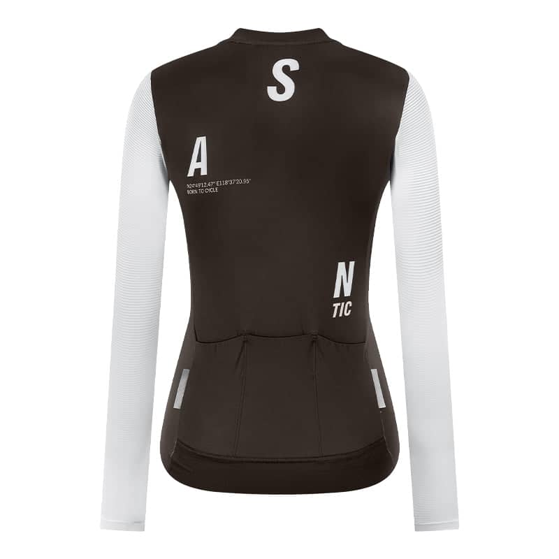 Jersey ciclista largo para mujer de 20℃ a 28℃ | Charlotte