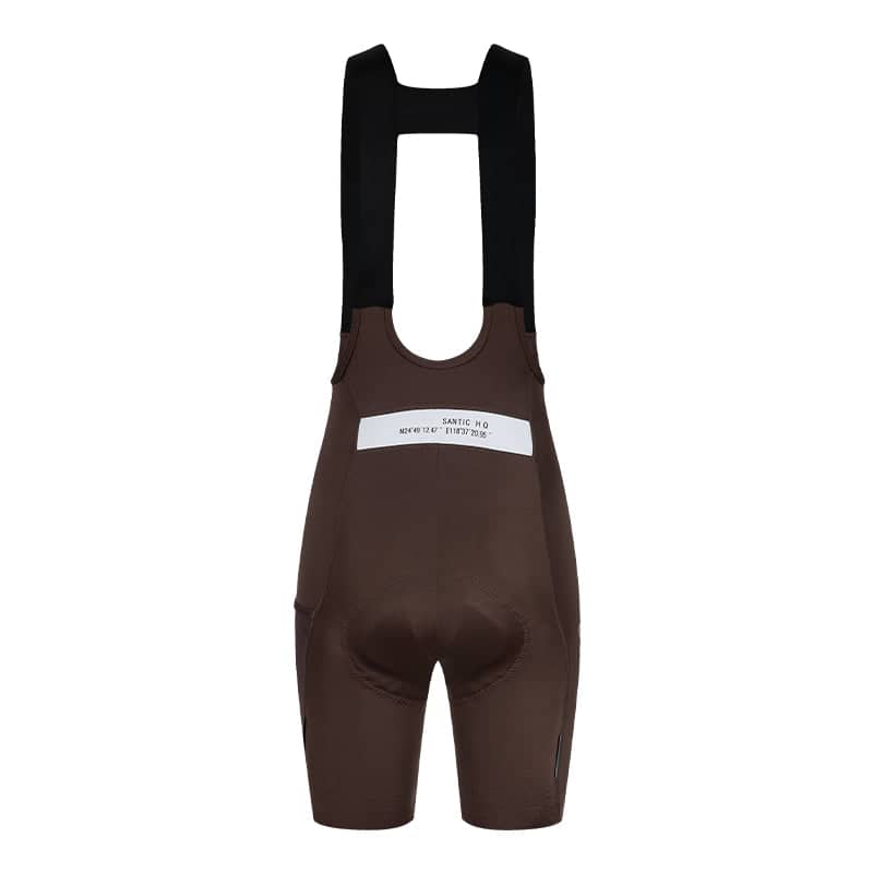 Culotte con tirantes Santic Nina para mujer Cafe