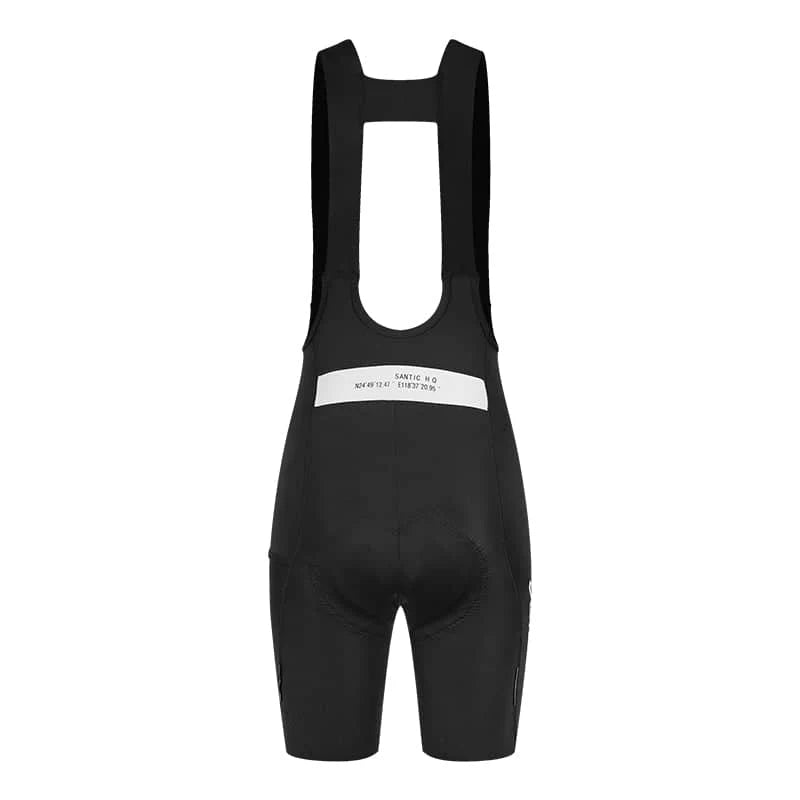 Culotte con tirantes Santic Nina para mujer Negro