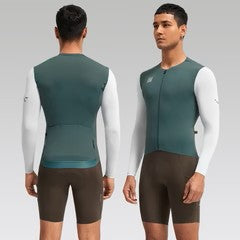 Jersey largo ciclista Santic Bonnie verde