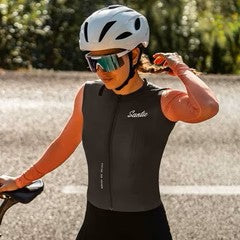Jersey ciclista largo para mujer Charlotte