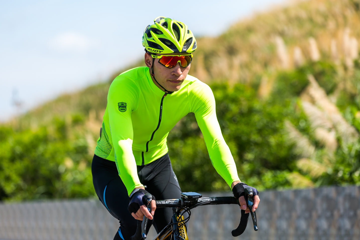 Jersey ciclista largo para hombre Universal Spring