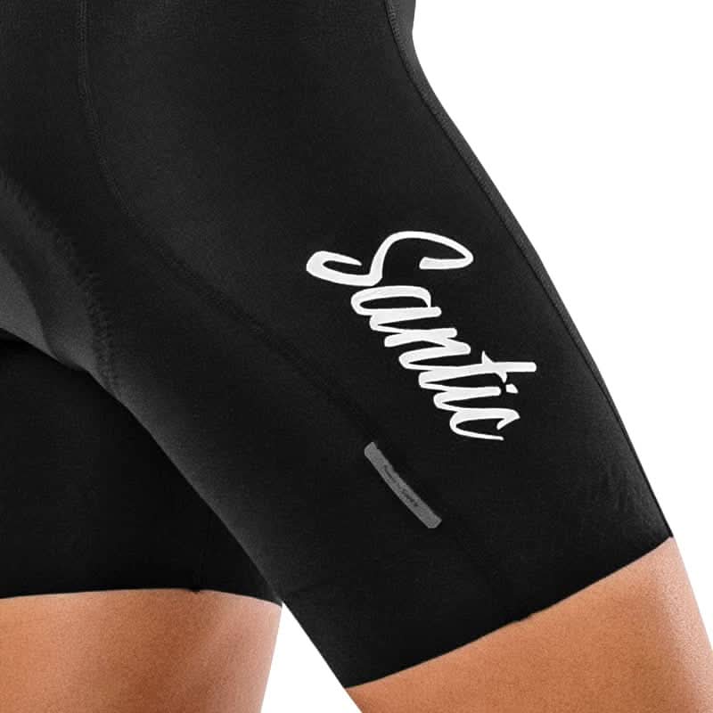 Culotte con tirantes Santic Nina para mujer Negro