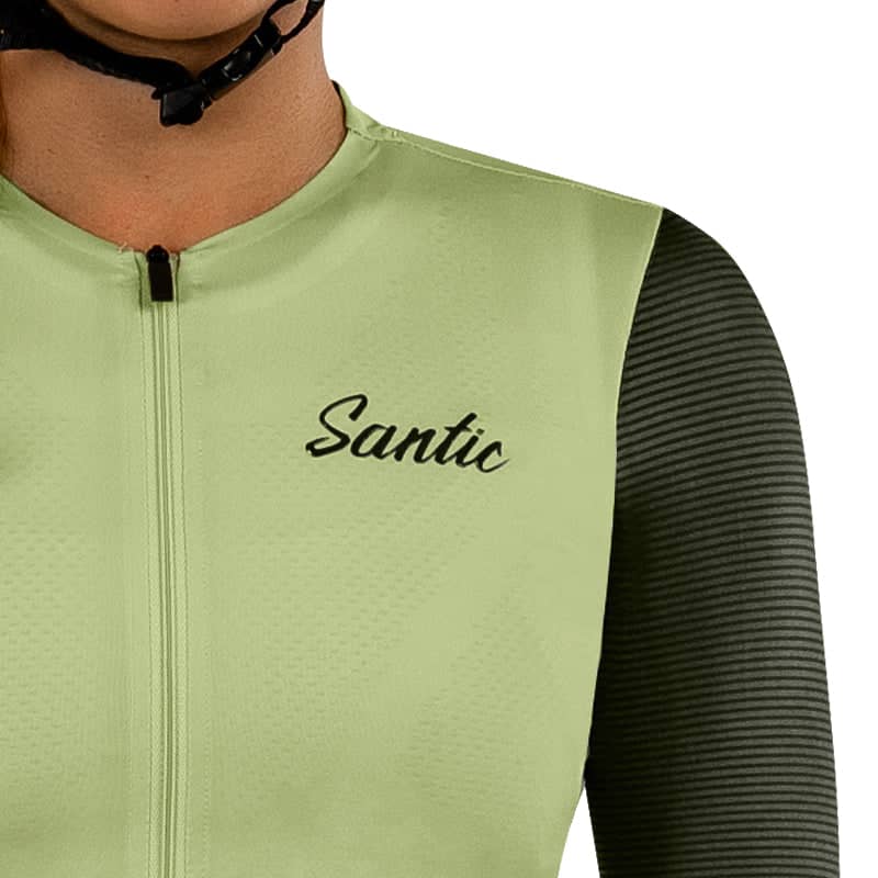 Jersey ciclista largo para mujer de 20℃ a 28℃ | Charlotte