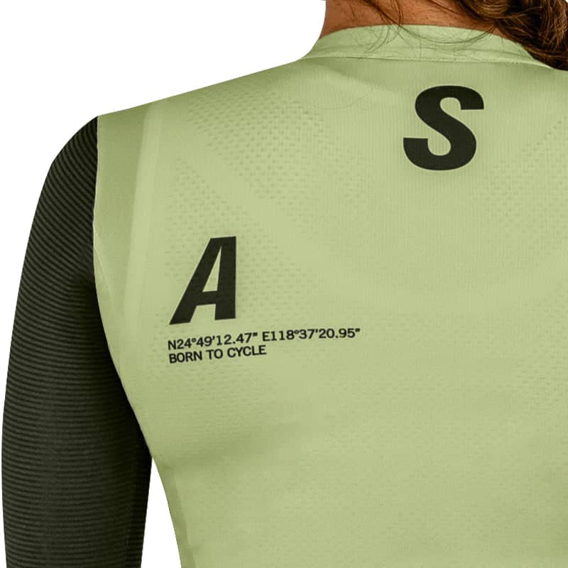 Jersey ciclista largo para mujer de 20℃ a 28℃ | Charlotte