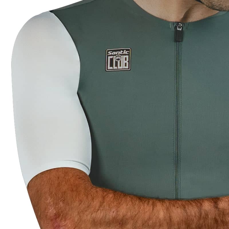 Jersey de Ciclismo Santic Sinni para Hombre - Regulación Térmica Avanzada