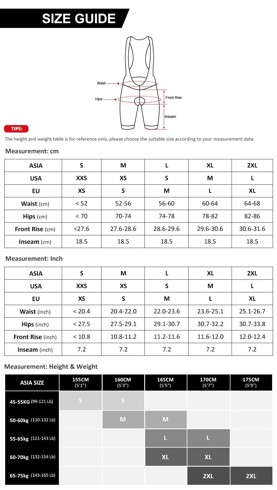 Culotte con tirantes Santic Nina para mujer Negro