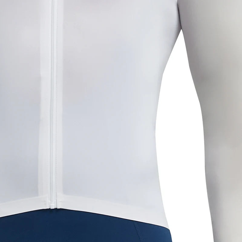 Jersey de Manga Larga Santic Bonnie Blanco - Protección UPF50+ Pro-Fitf