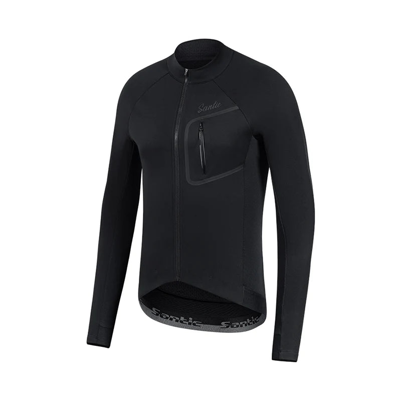 Jersey de Invierno Santic Yuanzhou Unisex - Protección Térmica y Cortavientos