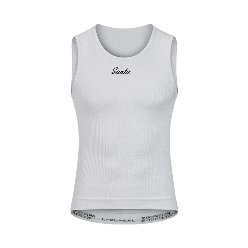 Capa base sin costuras de secado rápido Santic Paige