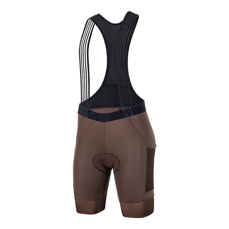 Bib Short Santic Duchamp II para Mujer - Café