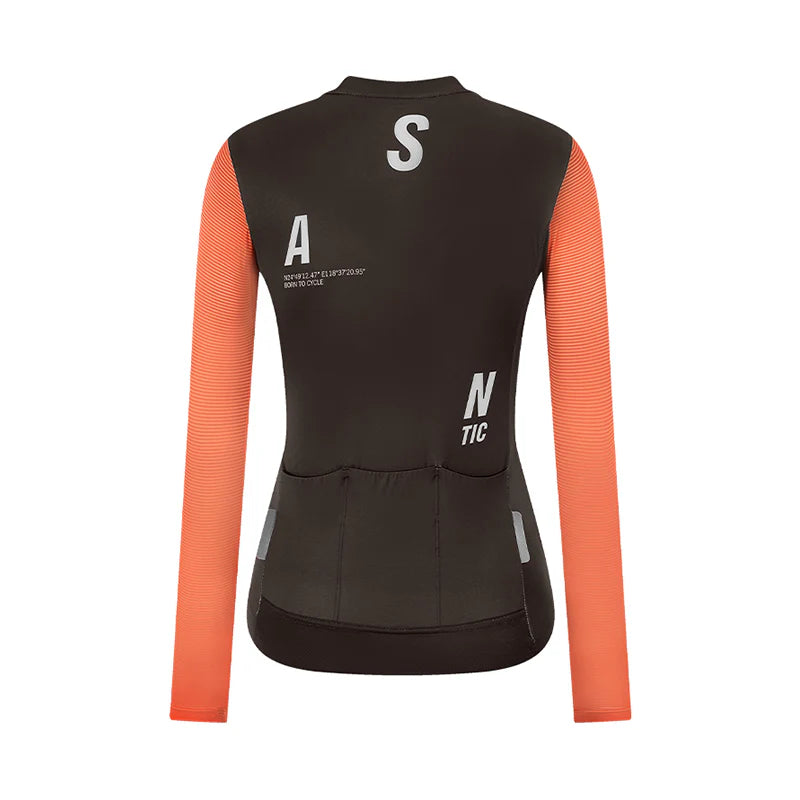 Jersey de Ciclismo Santic Corian Mujer - Transpirabilidad y Ajuste Ergonómico
