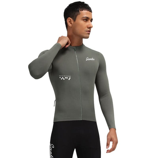 Jersey termico  Santic Fusu Verde