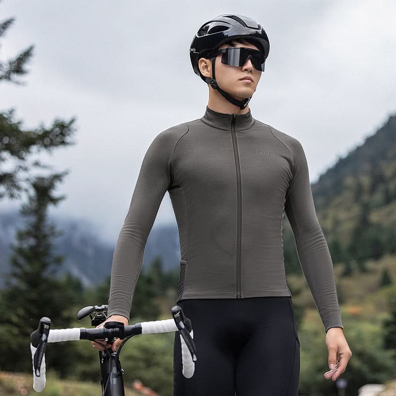 Jersey de Ciclismo Santic Apex - Manga Larga y Ajuste Pro-Fit