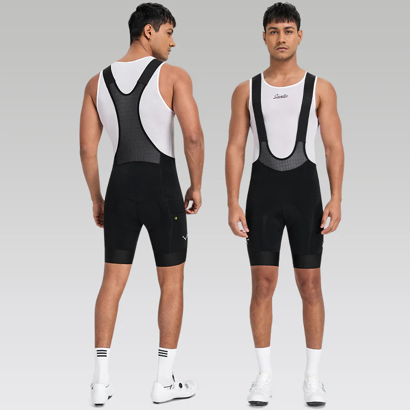 Culotte con Tirantes Santic Sparta Hombre - Resistencia y Larga Distancia