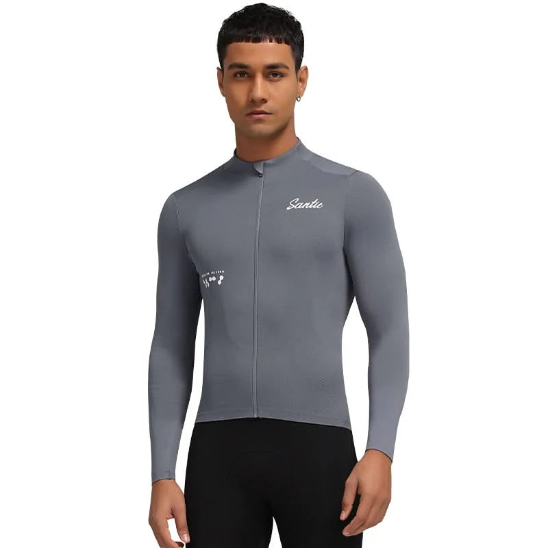 Jersey termico  Santic Fusu Gris