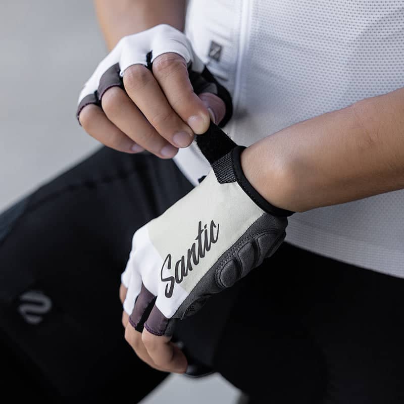 Guantes de Ciclismo Santic Landy - Confort y Agarre Superior