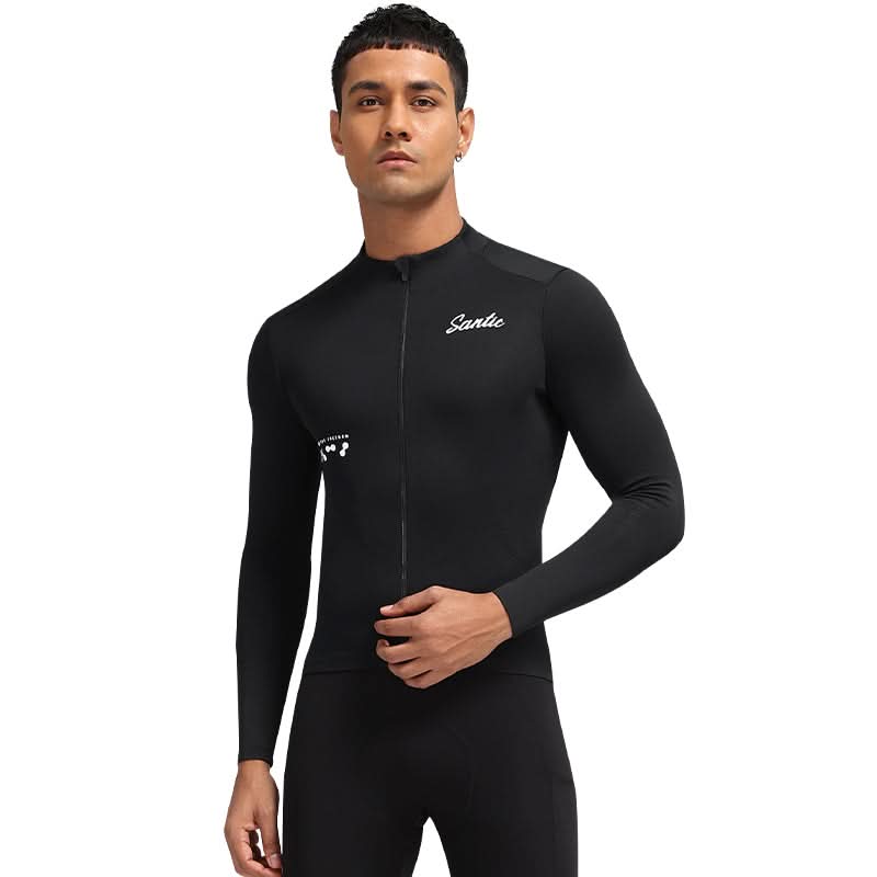 Jersey termico  Santic Fusu Negro