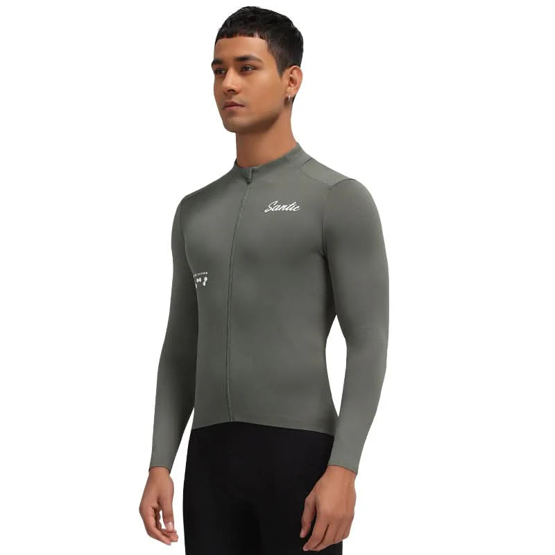 Jersey termico  Santic Fusu Verde