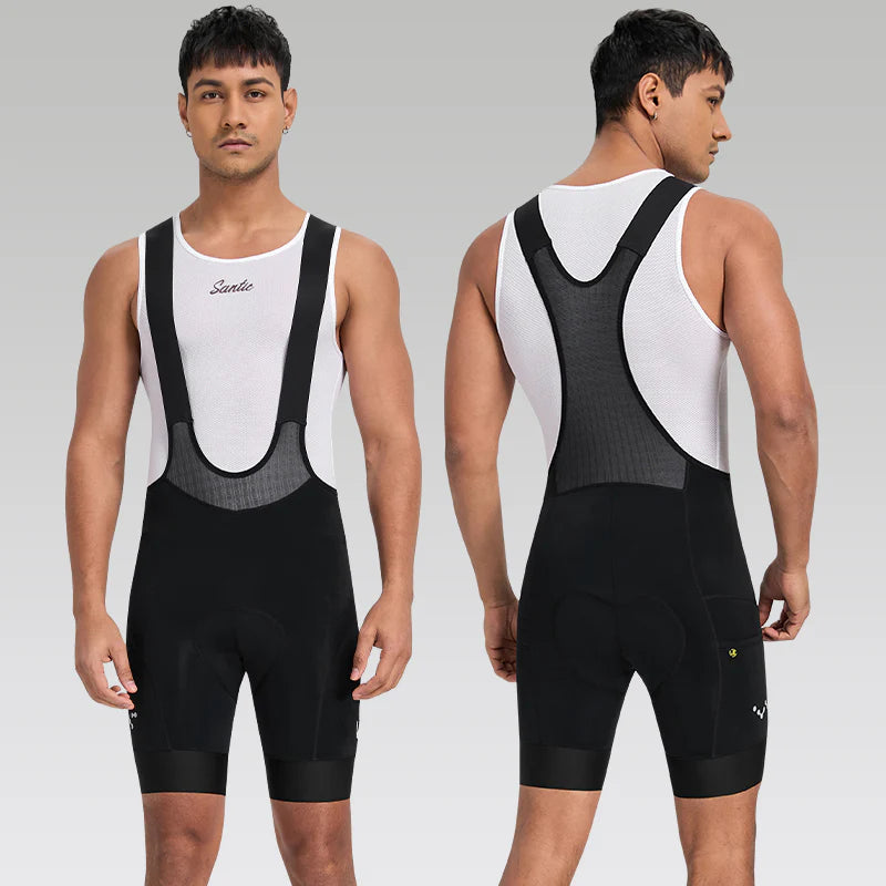 Culotte con Tirantes Santic Sparta Hombre - Resistencia y Larga Distancia