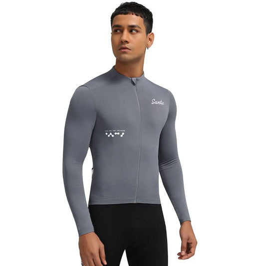 Jersey termico  Santic Fusu Gris