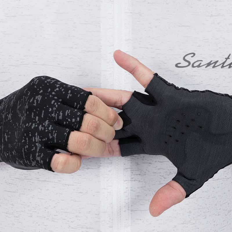 Guantes  reflectantes integrados Santic Byron