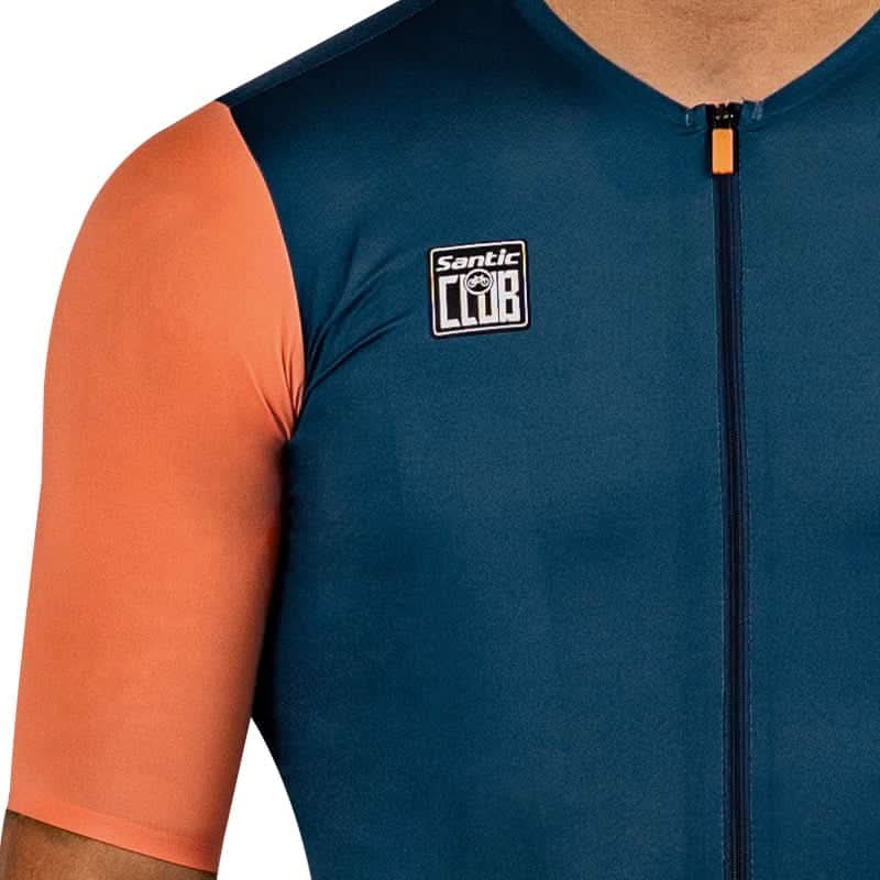 Jersey de Ciclismo Santic Sinni para Hombre - Ergonomía y Ventilación Estratégica