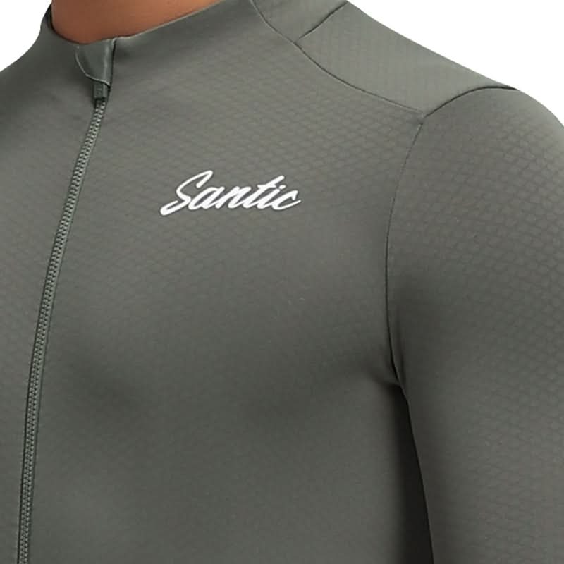 Jersey termico  Santic Fusu Verde