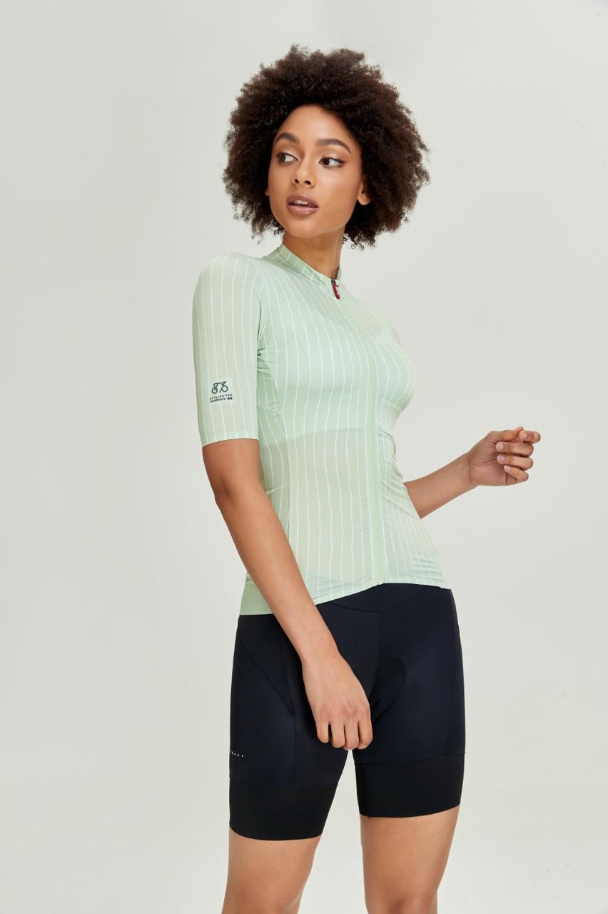 Jersey de Ciclismo Santic Verde