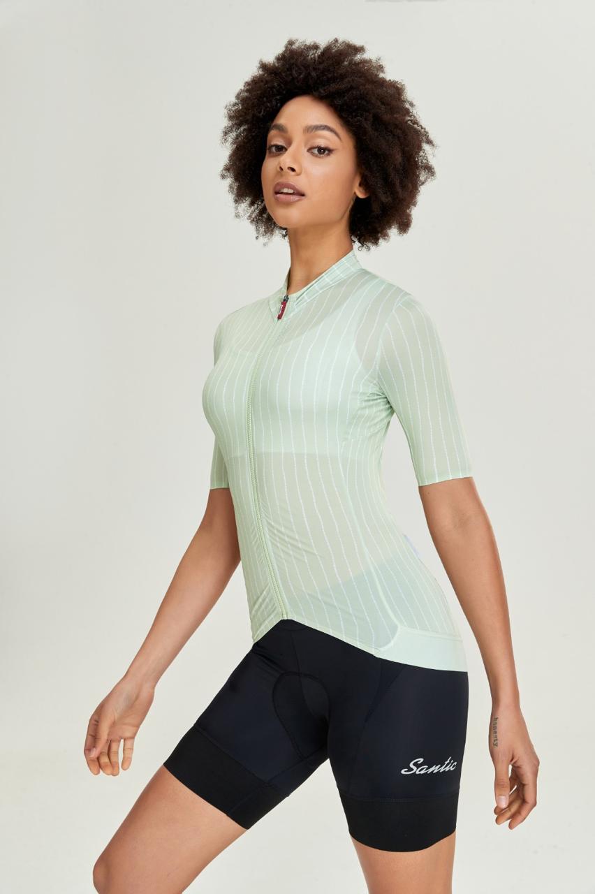 Jersey de Ciclismo Santic Verde
