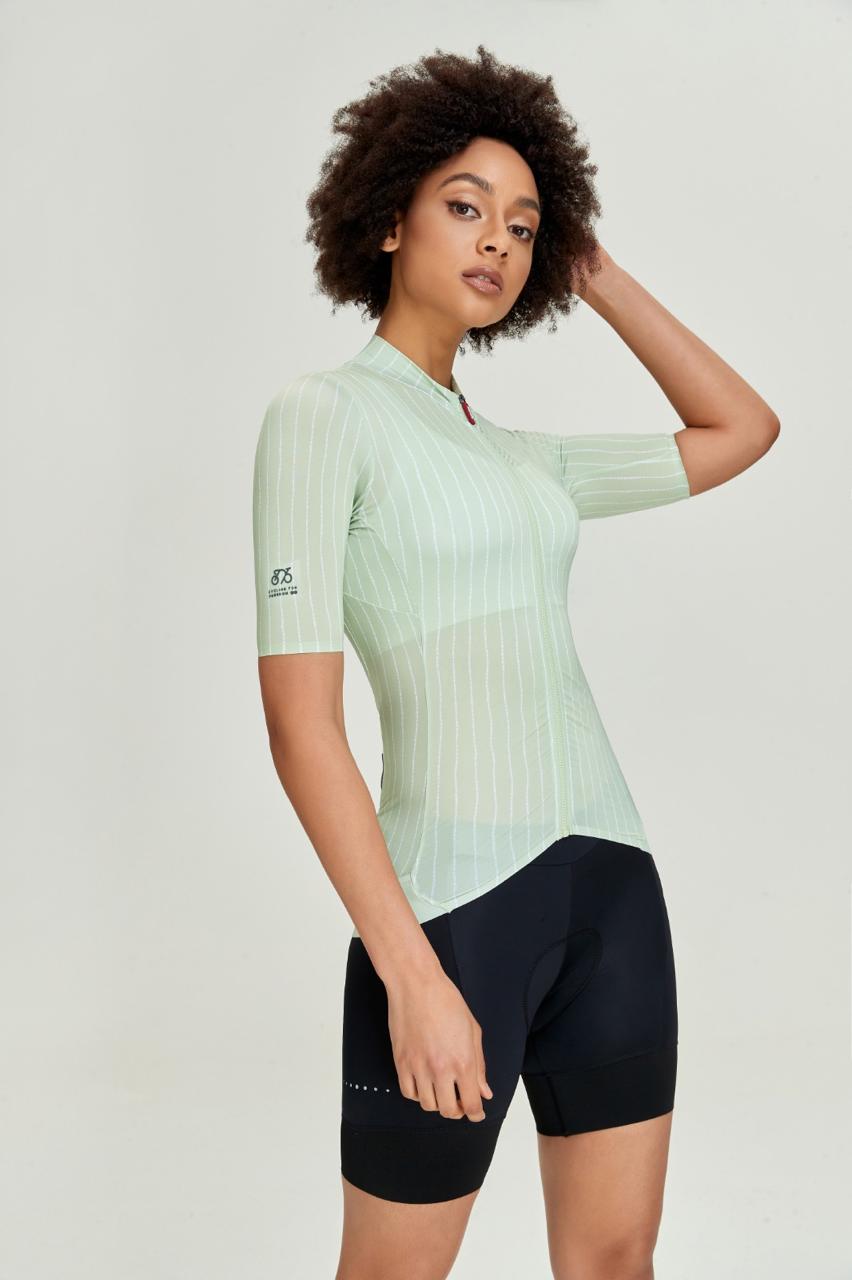 Jersey de Ciclismo Santic Verde