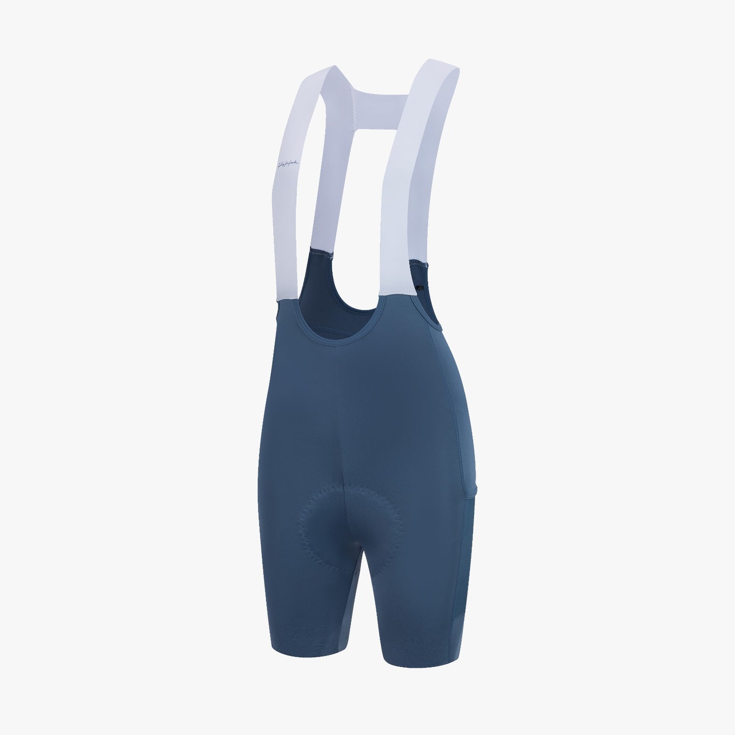 Bib Short Santic Nina Mujer Azul - Badana Classic Doble Densidad +5 Horas