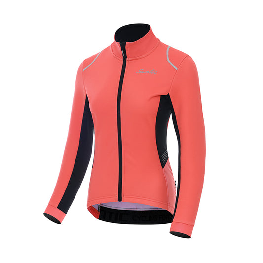 Chaqueta cortavientos ciclista para mujer Bratan